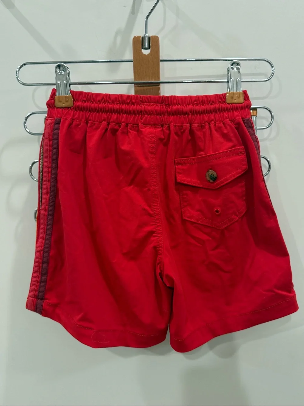 Kids Aviator Nation Red Swim Shorts